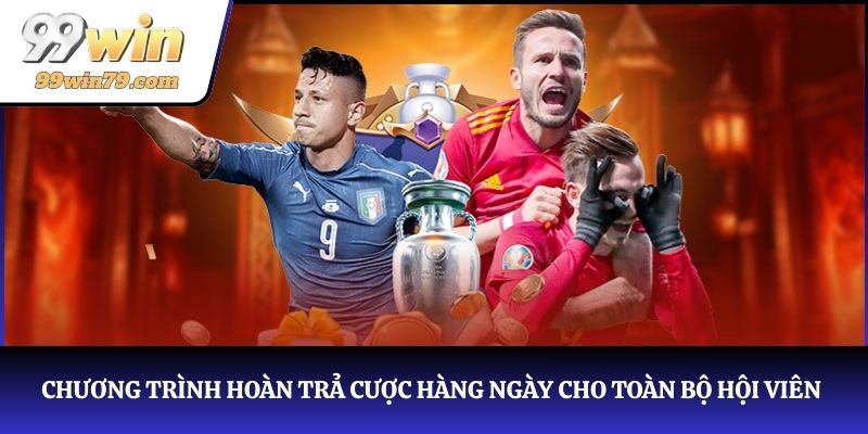 Chương trình hoàn trả cược hàng ngày cho toàn bộ hội viên