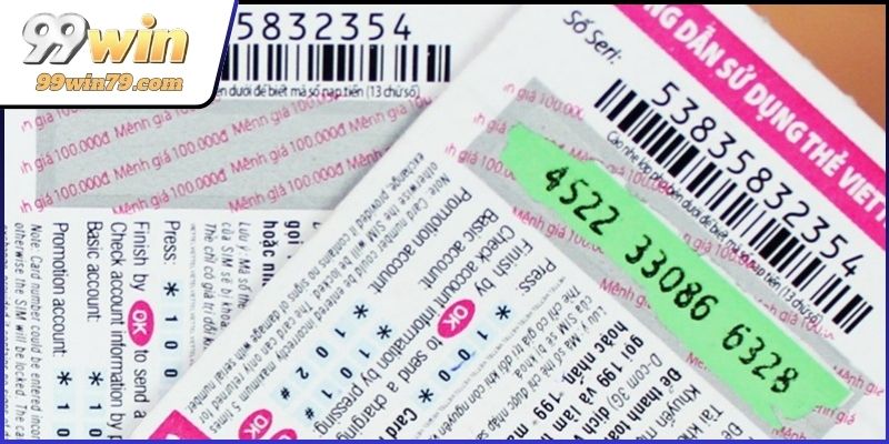 Thẻ cào điện thoại là phương thức nạp tiền vào nhà cái phổ biến