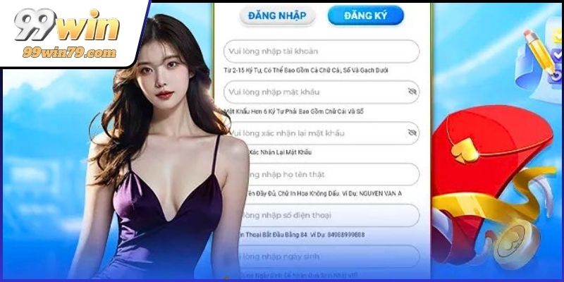  Truy cập vào trang web của hệ thống 99WIN